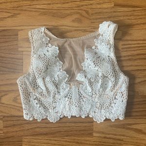 Victoria’s Secret lace floral bra